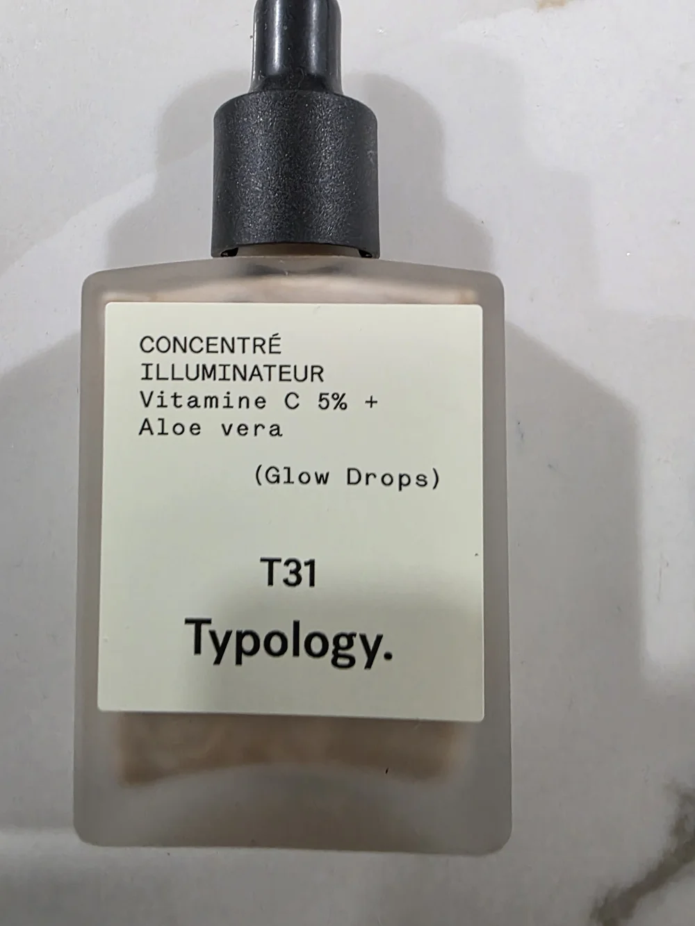 Typology Glow Drops T31 - Vitamin C 5%  Illuminating Serum Aloe Vera